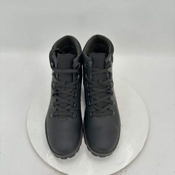 Timberland Ellendale Women Size 9 Brown Leather Ankle Rugged Sole Hiking Boot - Picture 3 of 11